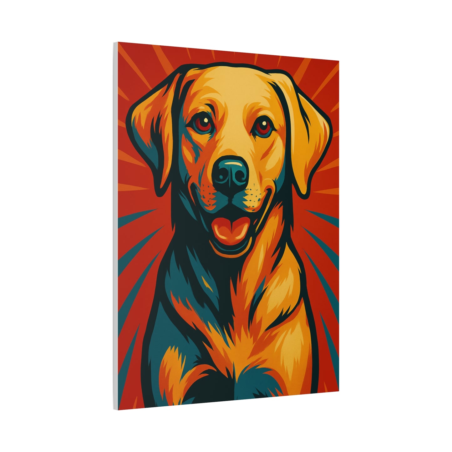 Labrador Retriever Canvas Wall Art – Loyal Companion Décor