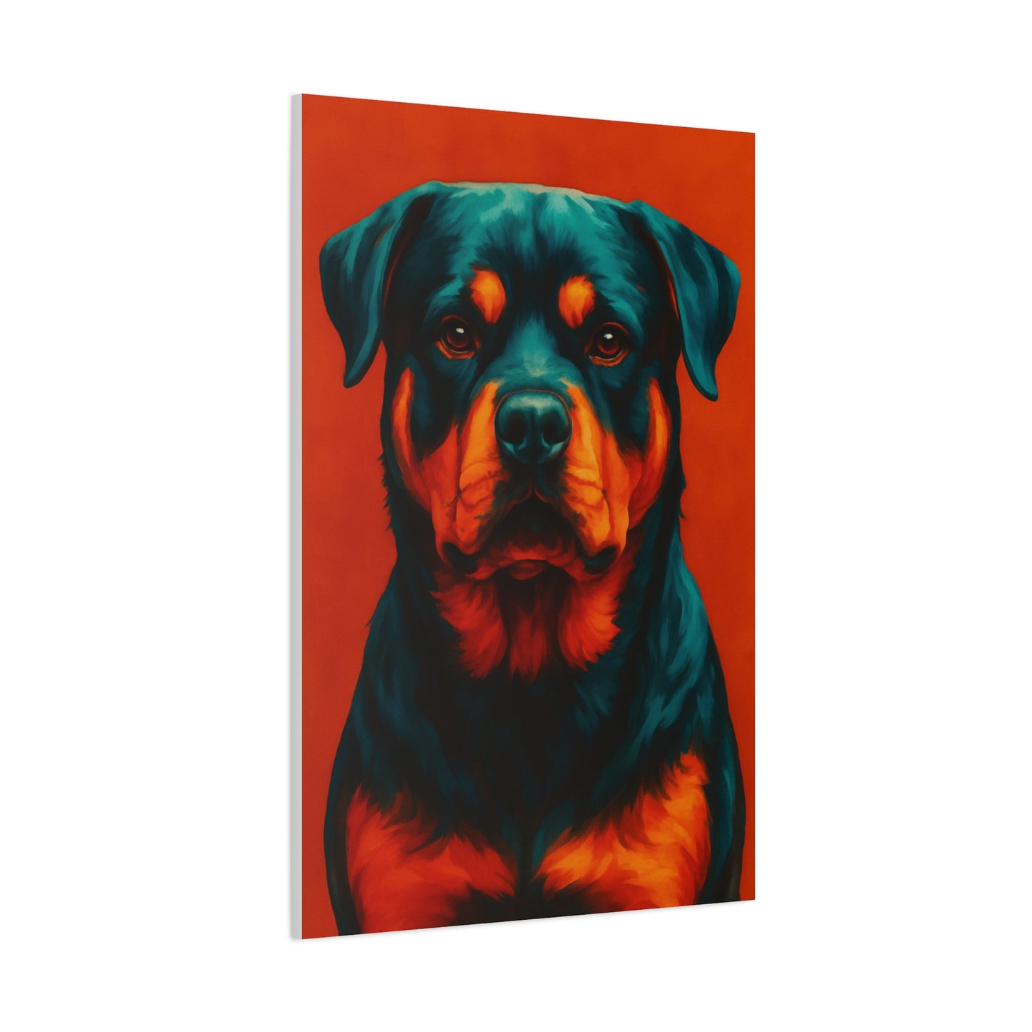 Rottweiler Wall Art – Bold & Loyal Dog Canvas Print