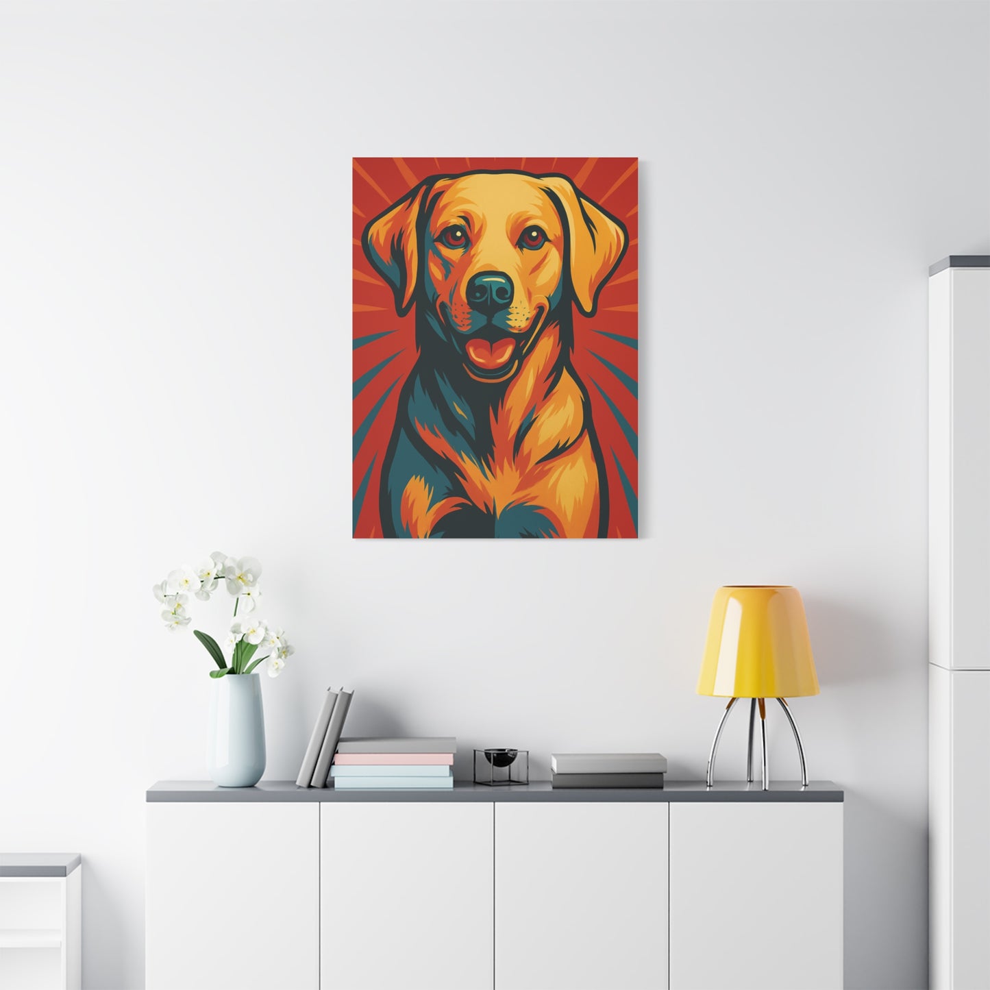 Labrador Retriever Canvas Wall Art – Loyal Companion Décor