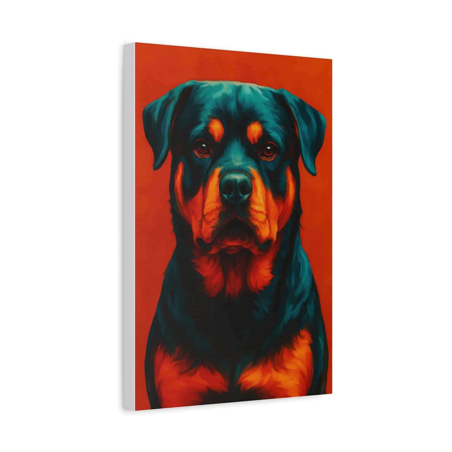 Rottweiler Wall Art – Bold & Loyal Dog Canvas Print