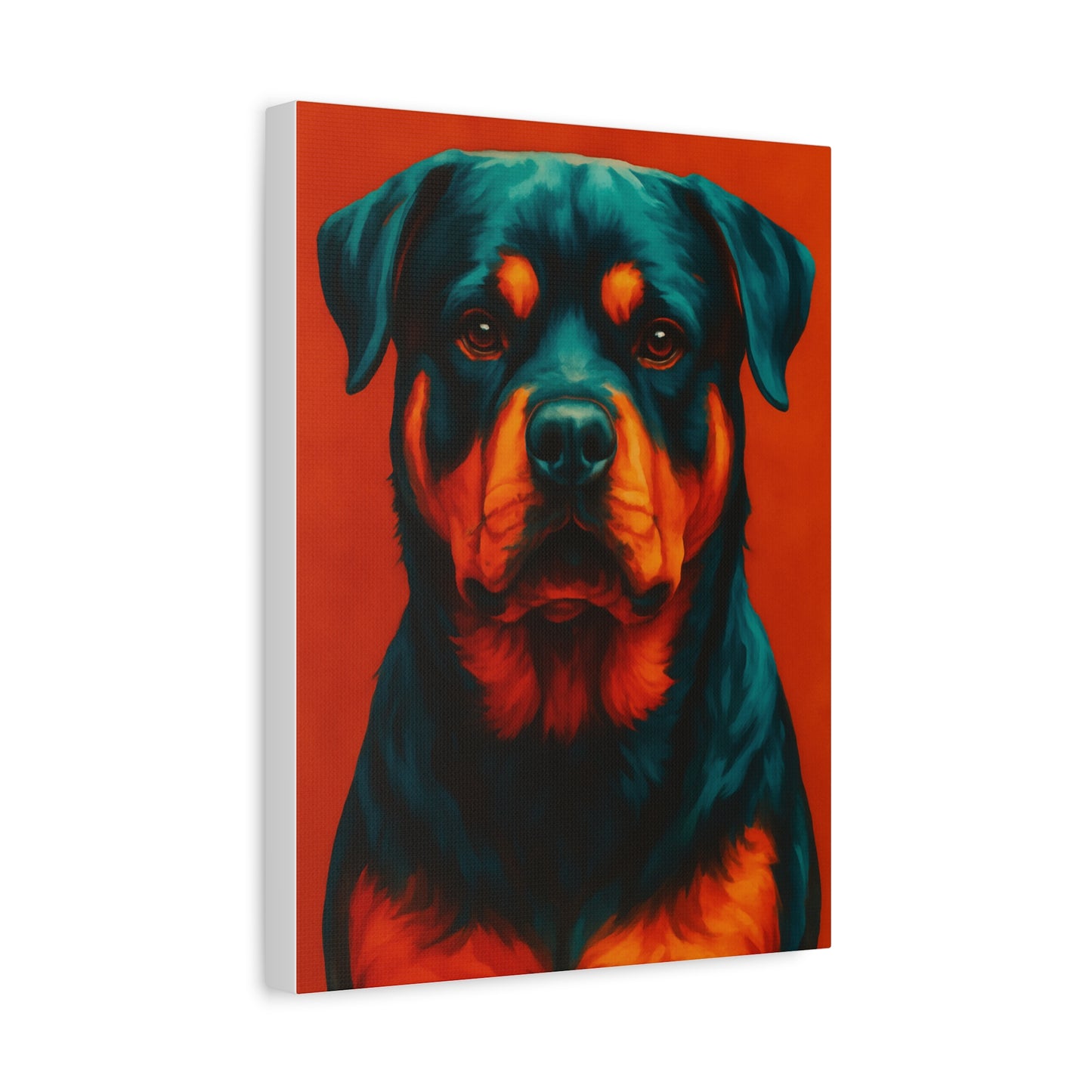 Rottweiler Wall Art – Bold & Loyal Dog Canvas Print