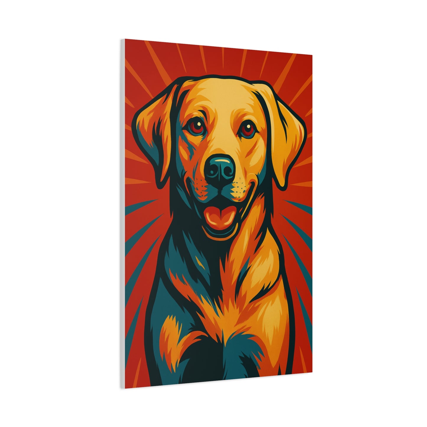 Labrador Retriever Canvas Wall Art – Loyal Companion Décor