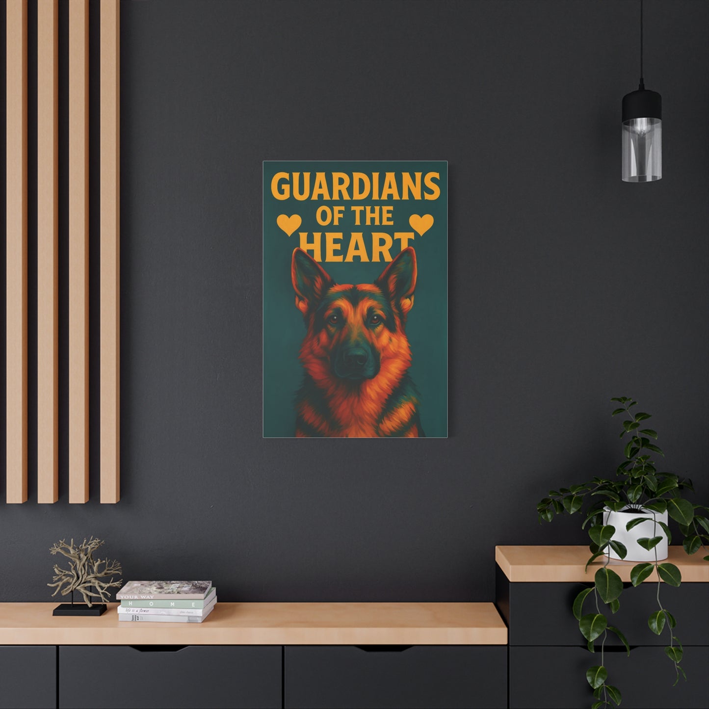 Guardians of the Heart – Bold Dog Lover Wall Art
