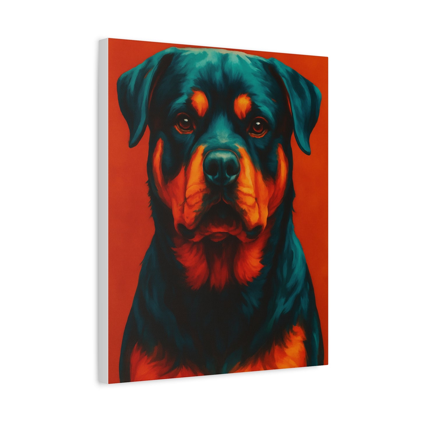 Rottweiler Wall Art – Bold & Loyal Dog Canvas Print
