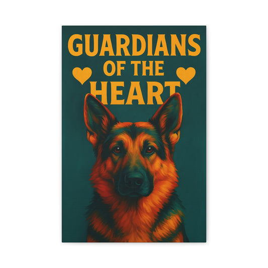 Guardians of the Heart – Bold Dog Lover Wall Art