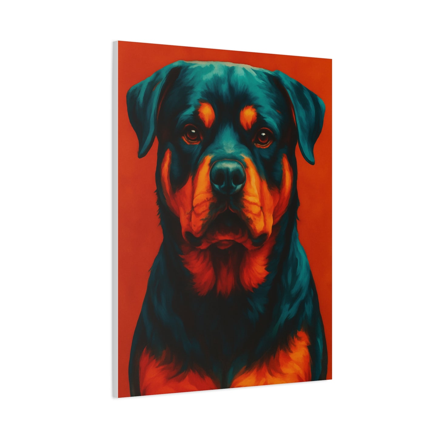 Rottweiler Wall Art – Bold & Loyal Dog Canvas Print