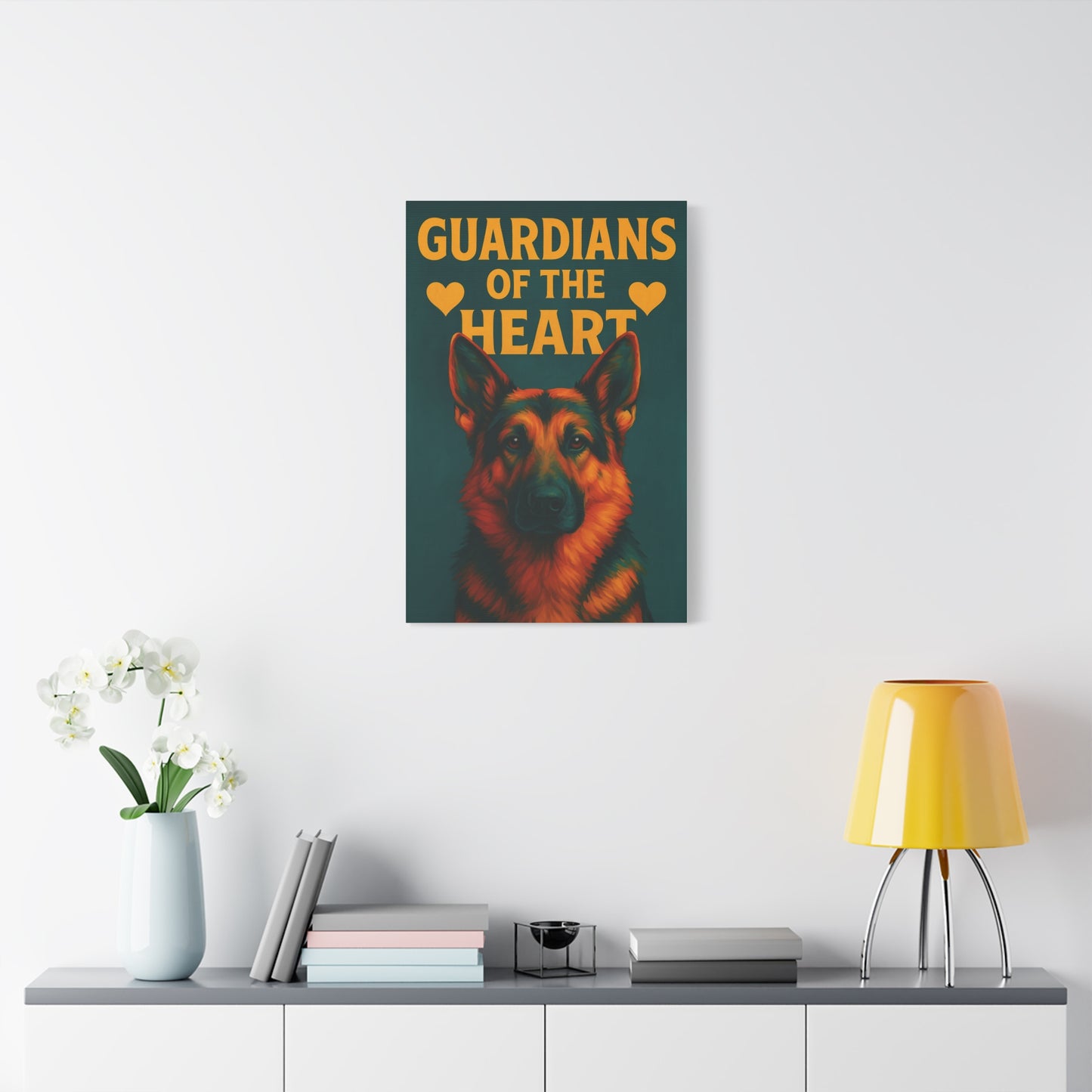 Guardians of the Heart – Bold Dog Lover Wall Art