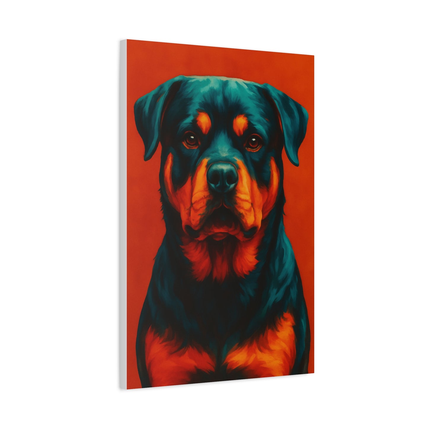 Rottweiler Wall Art – Bold & Loyal Dog Canvas Print