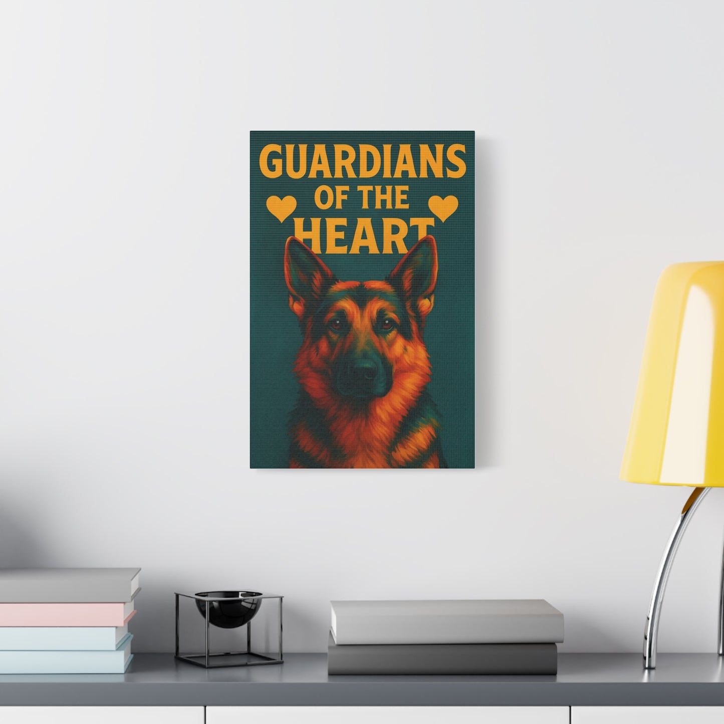 Guardians of the Heart – Bold Dog Lover Wall Art