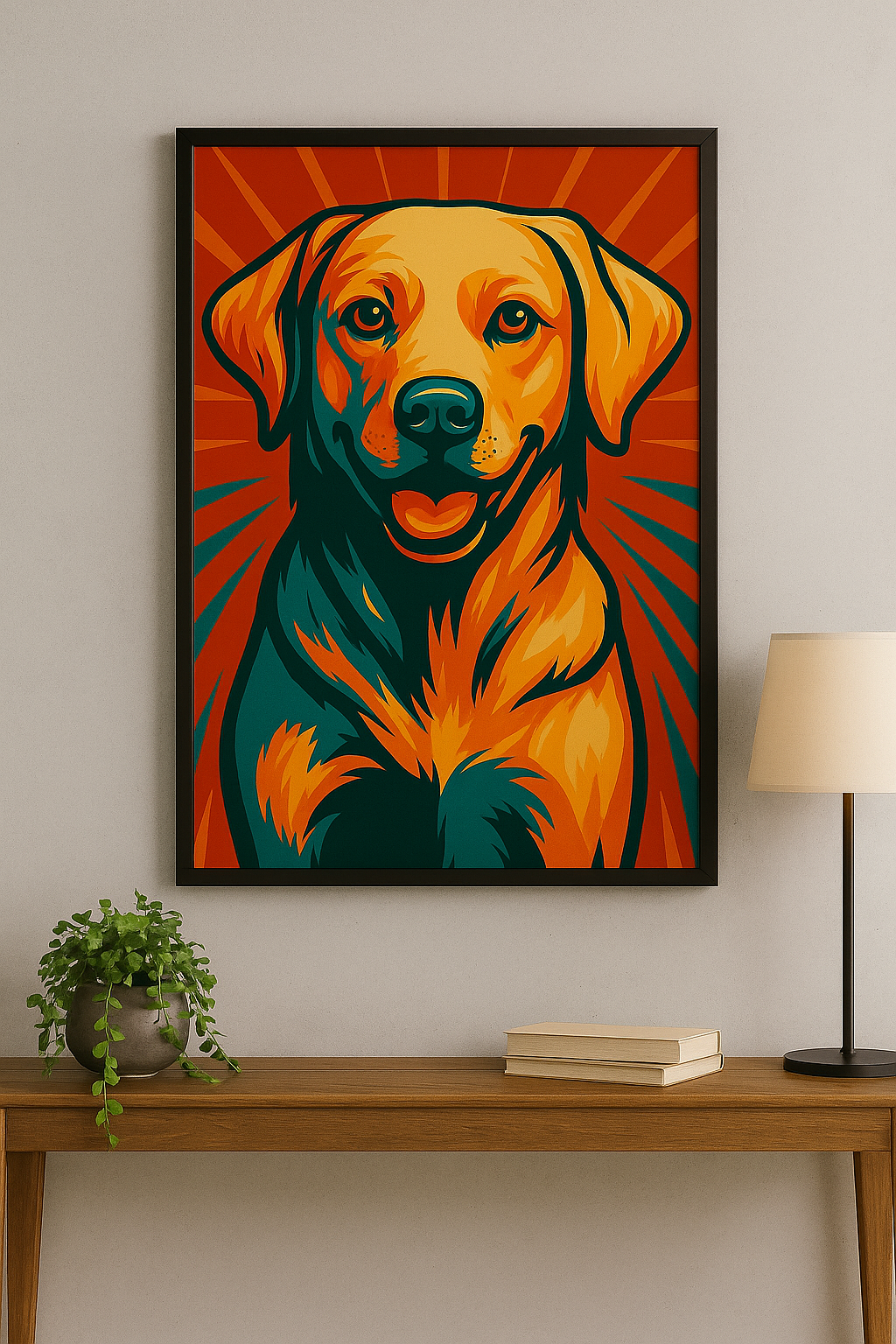 Labrador Retriever Canvas Wall Art – Loyal Companion Décor