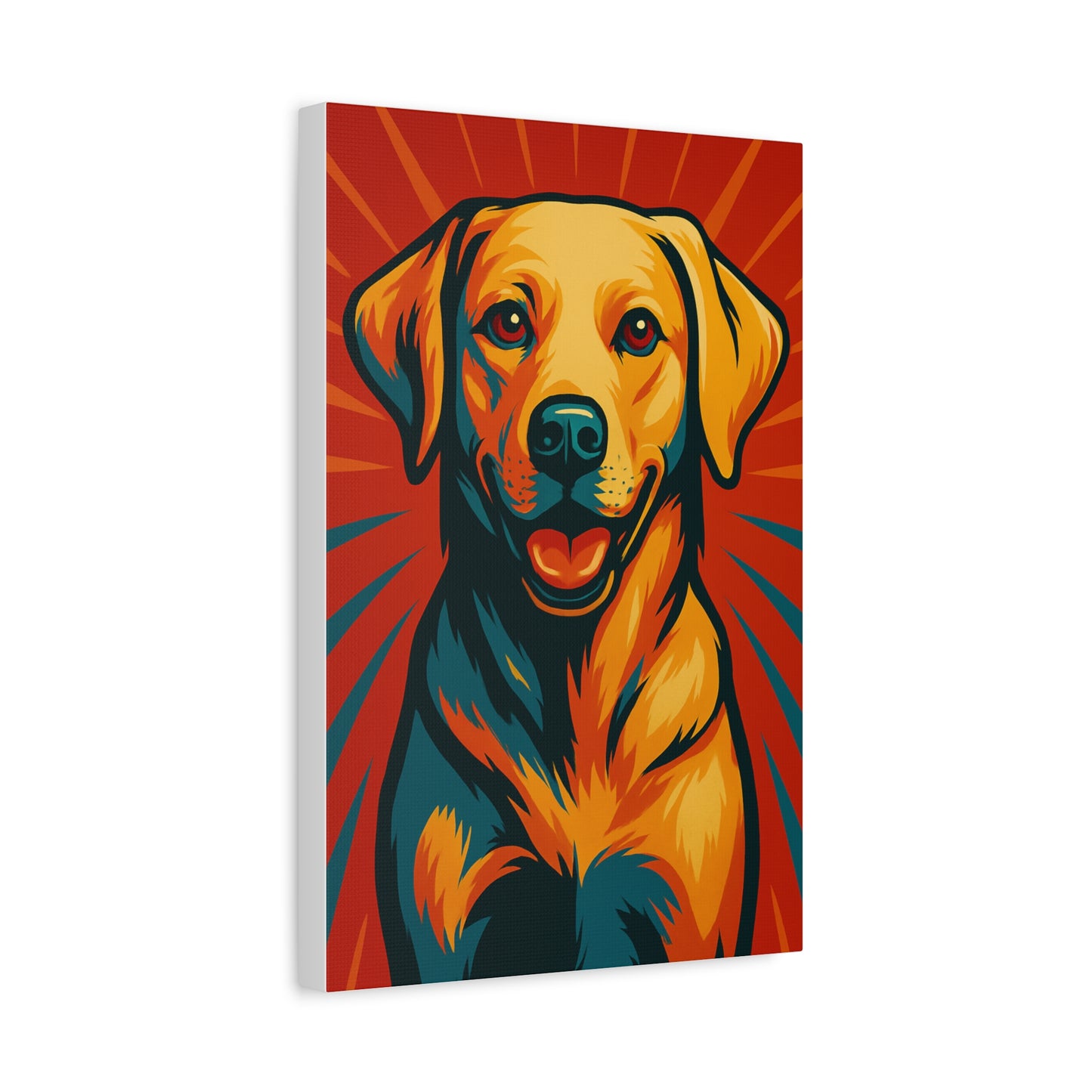 Labrador Retriever Canvas Wall Art – Loyal Companion Décor