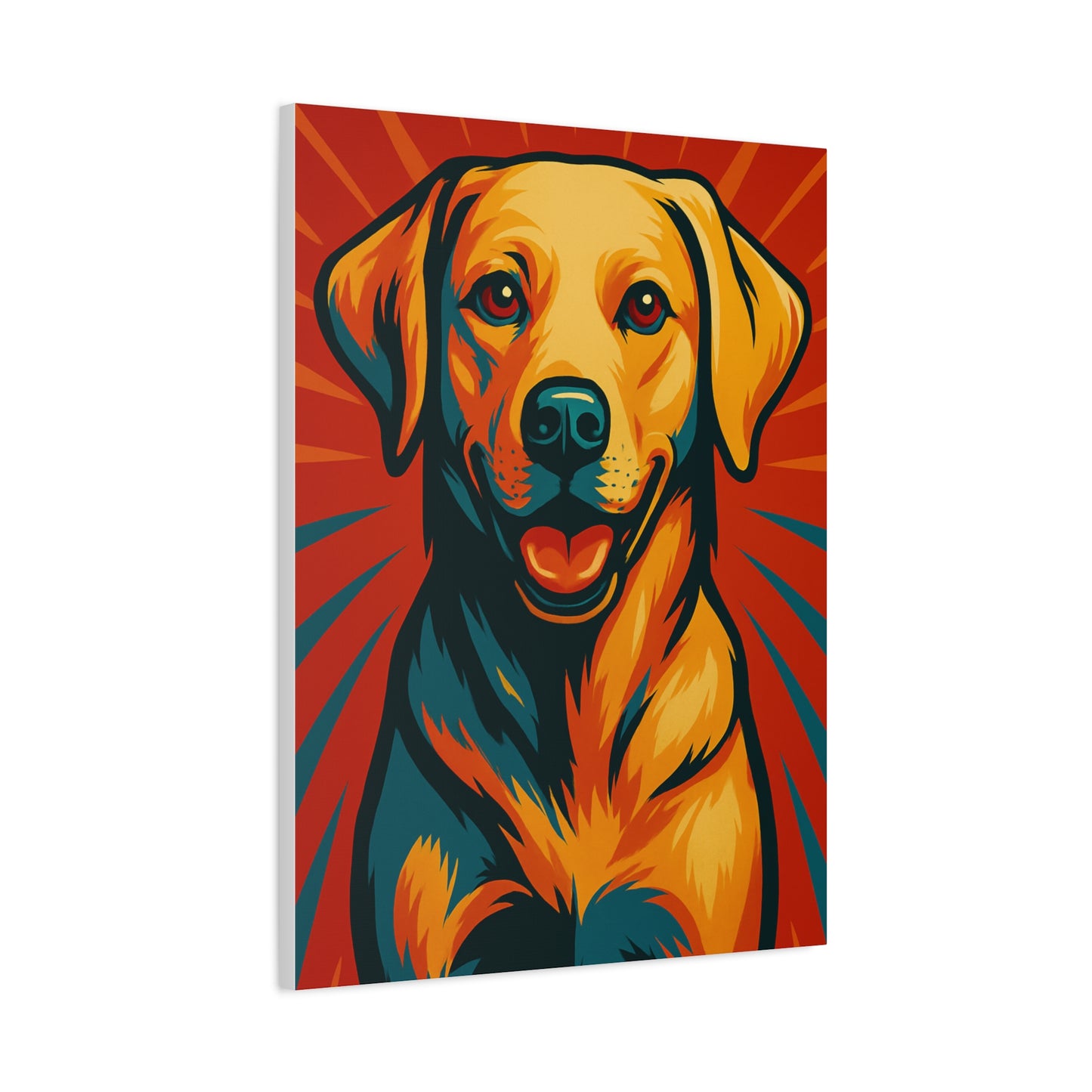 Labrador Retriever Canvas Wall Art – Loyal Companion Décor