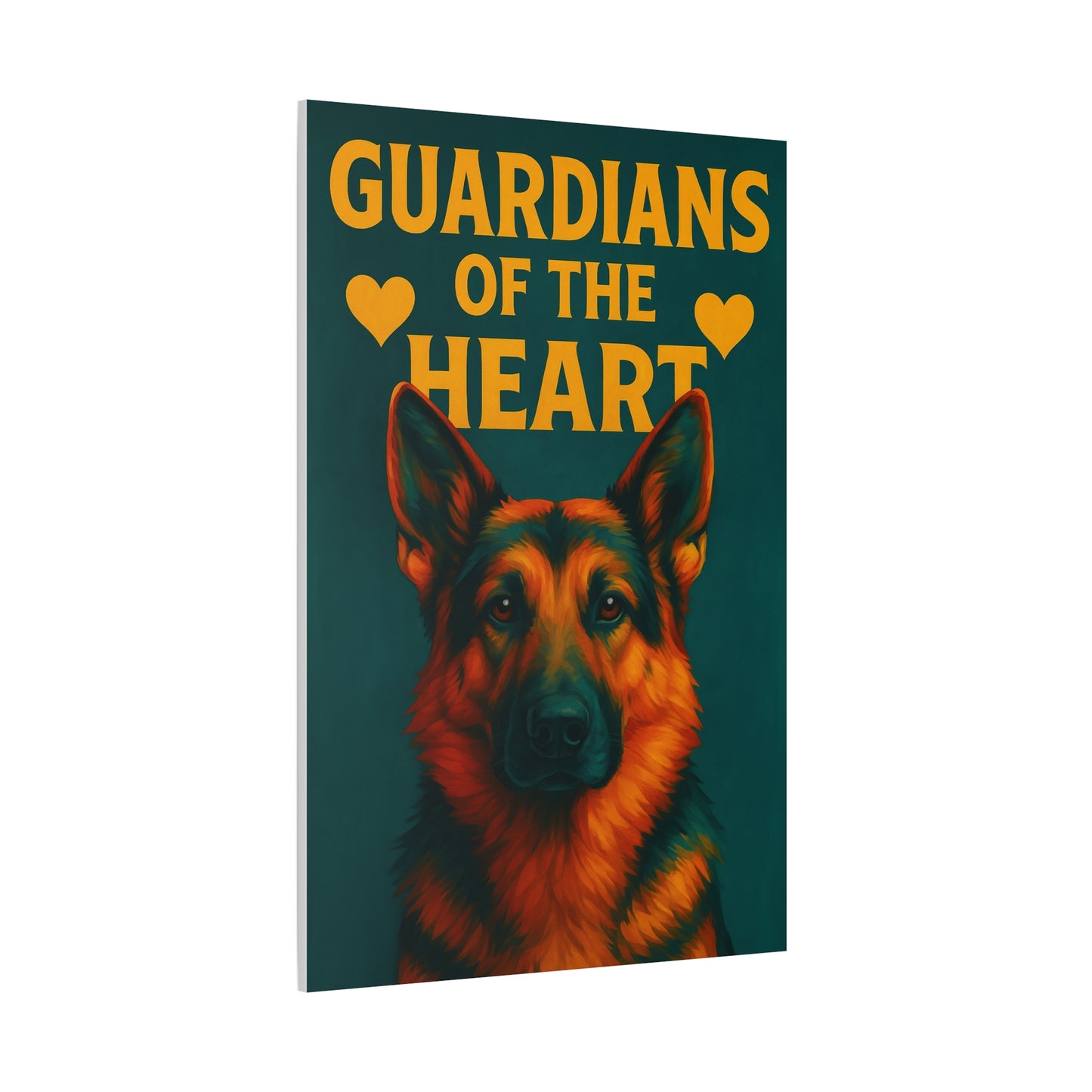 Guardians of the Heart – Bold Dog Lover Wall Art
