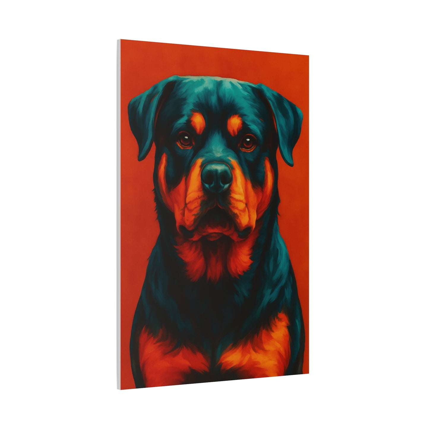 Rottweiler Wall Art – Bold & Loyal Dog Canvas Print