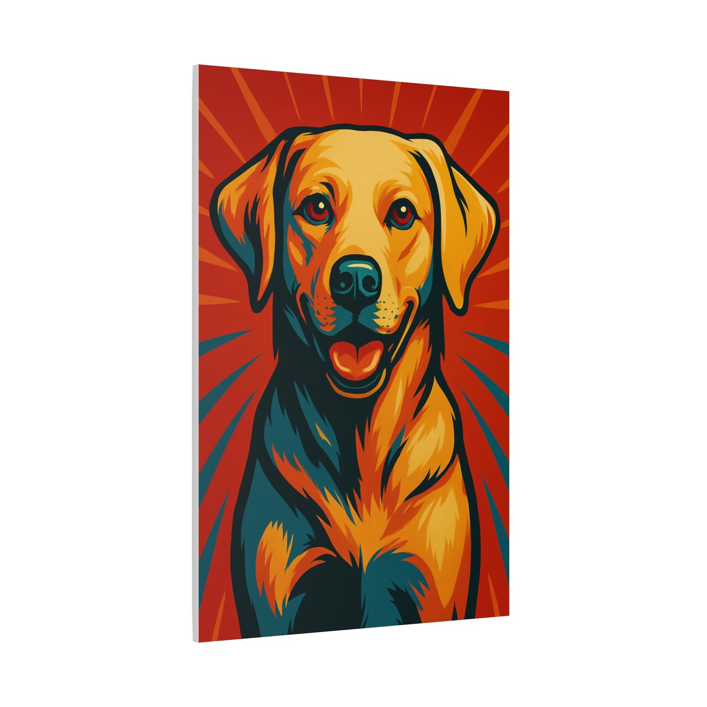 Labrador Retriever Canvas Wall Art – Loyal Companion Décor