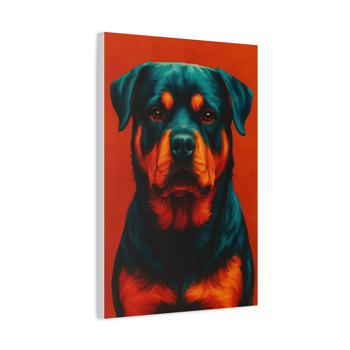 Rottweiler Wall Art – Bold & Loyal Dog Canvas Print