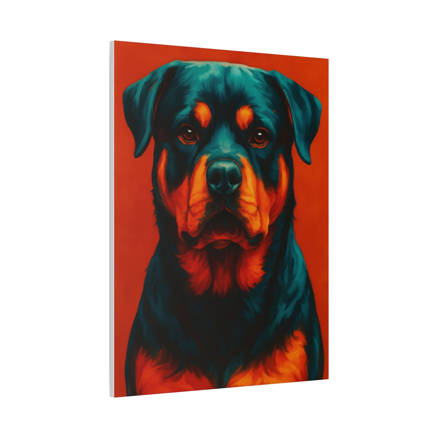 Rottweiler Wall Art – Bold & Loyal Dog Canvas Print