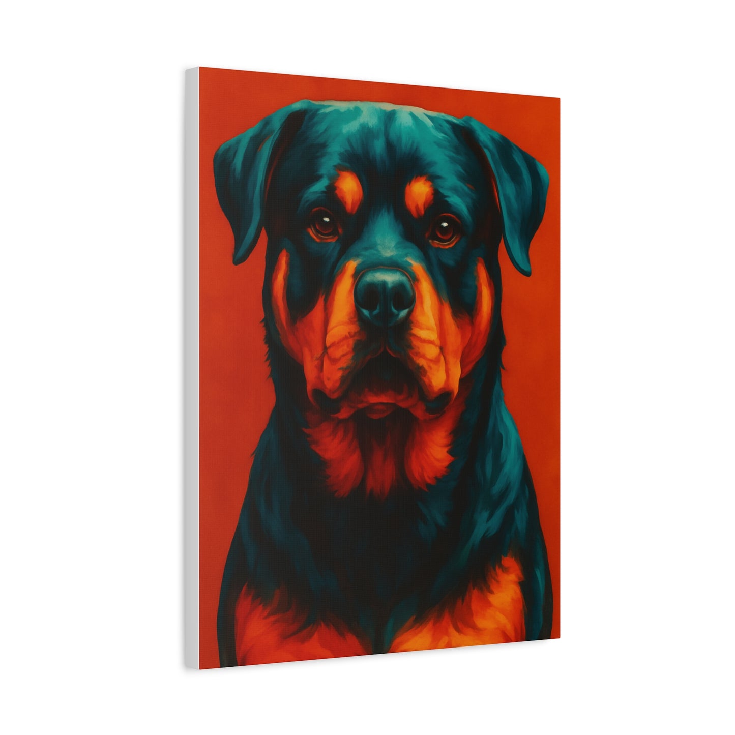 Rottweiler Wall Art – Bold & Loyal Dog Canvas Print