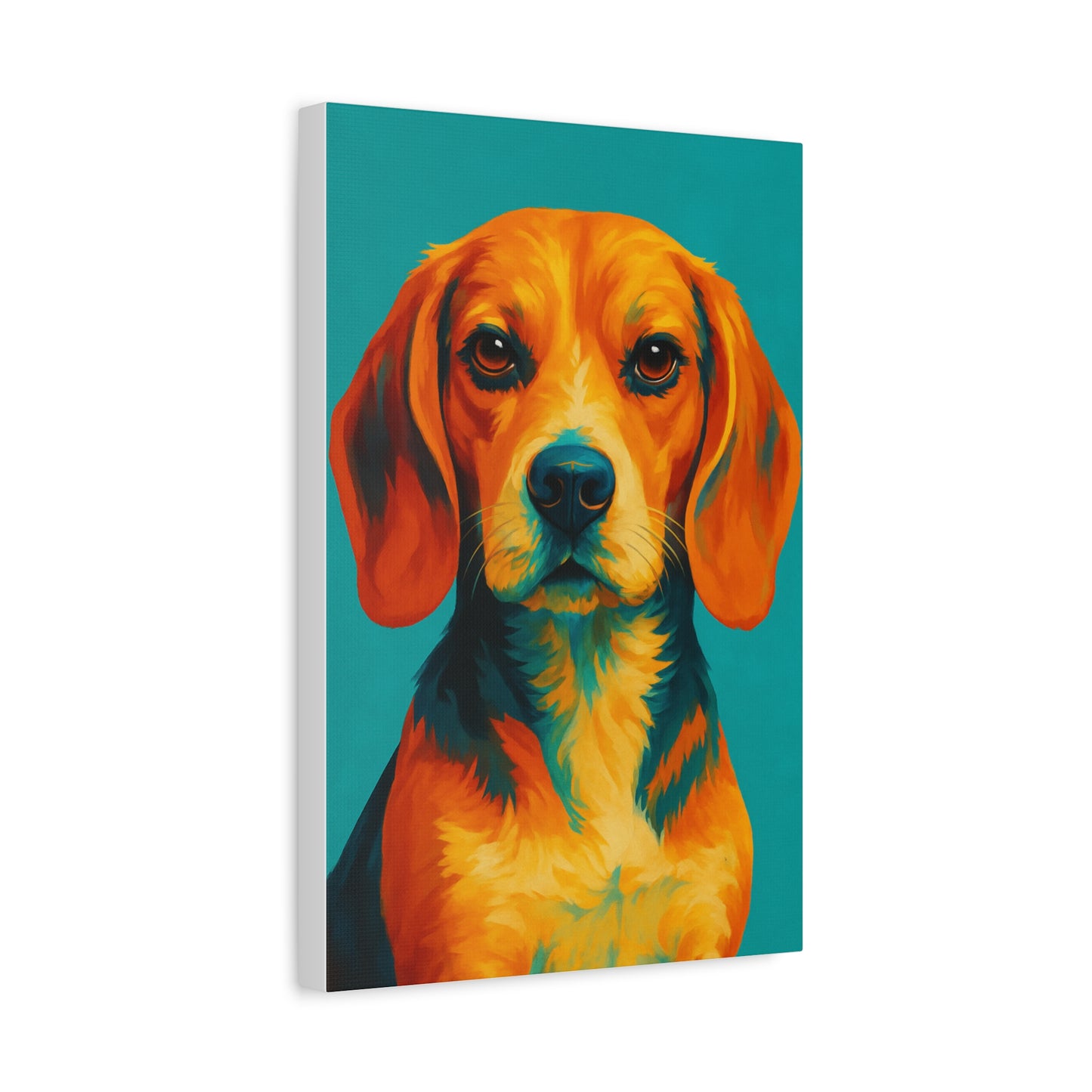 Beagle Wall Art – Vibrant & Loyal Dog Canvas Print