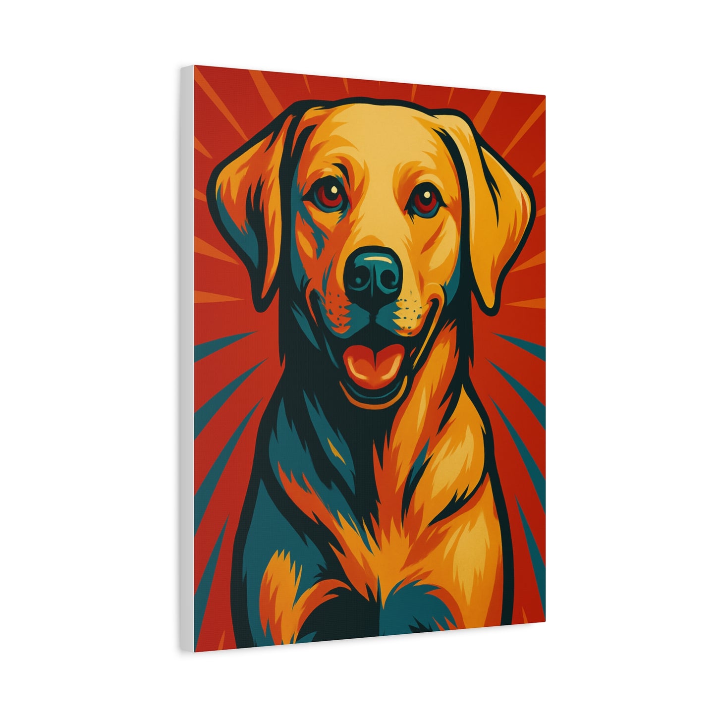 Labrador Retriever Canvas Wall Art – Loyal Companion Décor