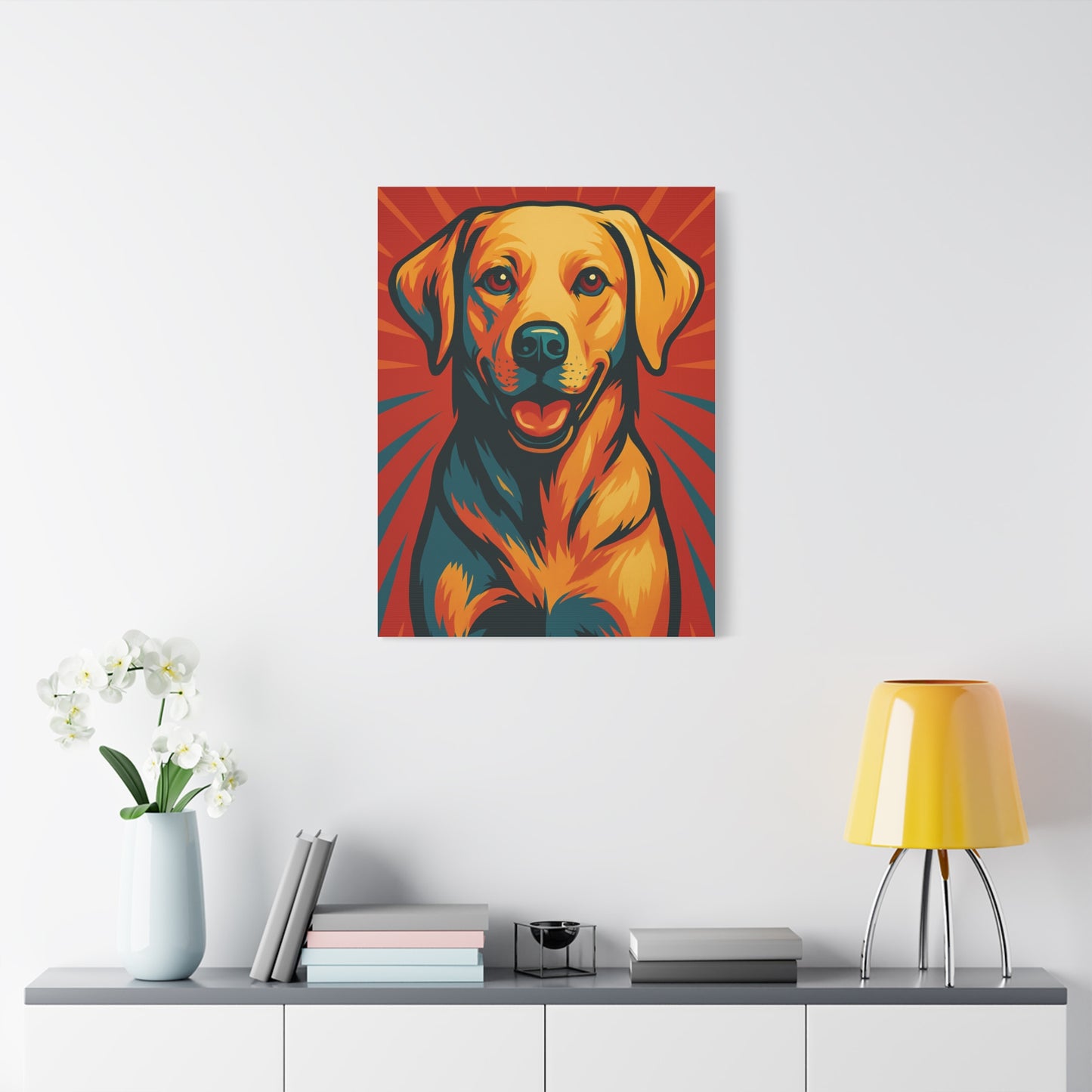Labrador Retriever Canvas Wall Art – Loyal Companion Décor