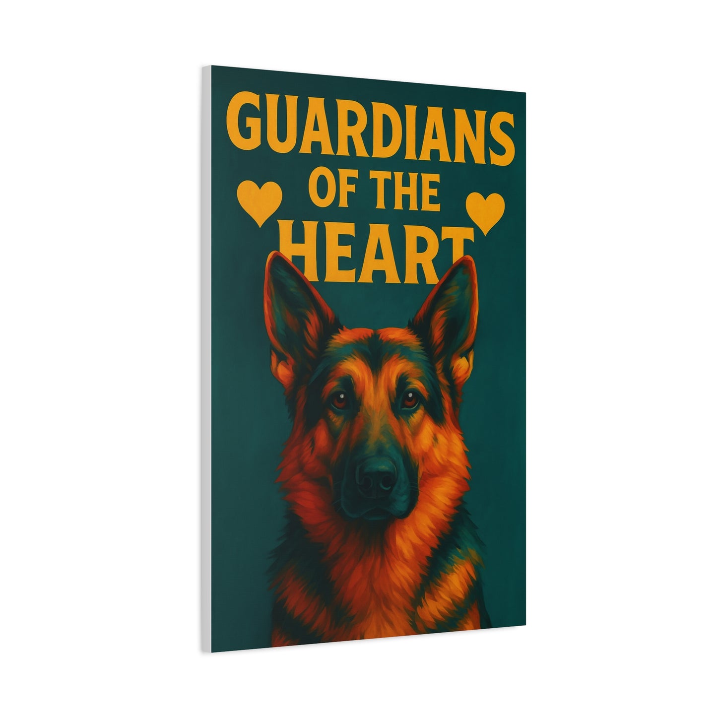 Guardians of the Heart – Bold Dog Lover Wall Art