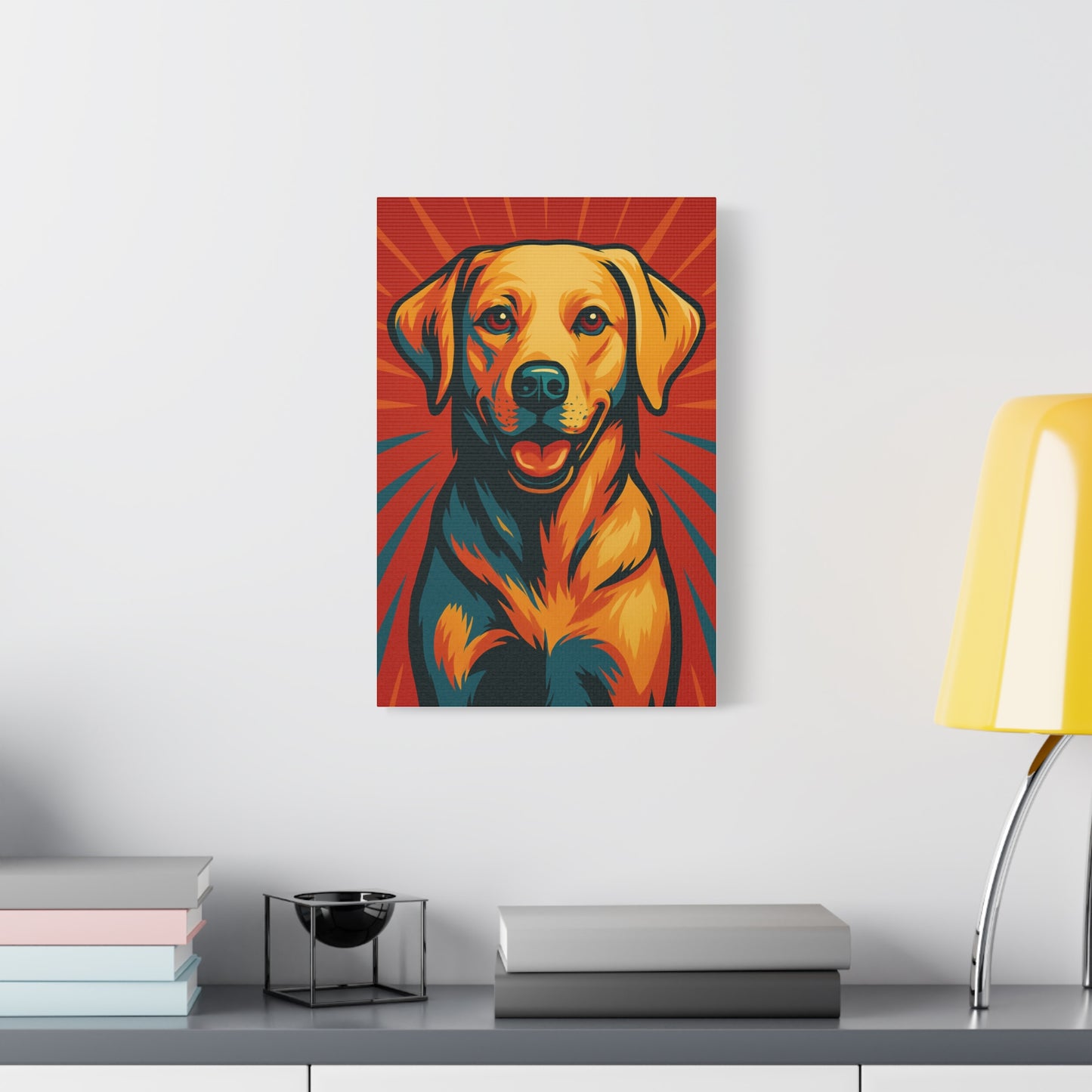Labrador Retriever Canvas Wall Art – Loyal Companion Décor